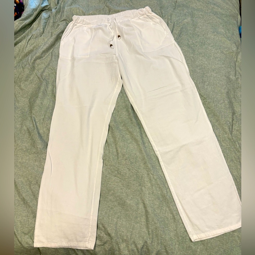 Beautiful White resort pants